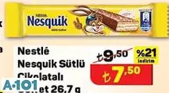 NESTLE NESQUİK SÜTLÜ ÇİKOLATALI GOFRET 26,7 G
